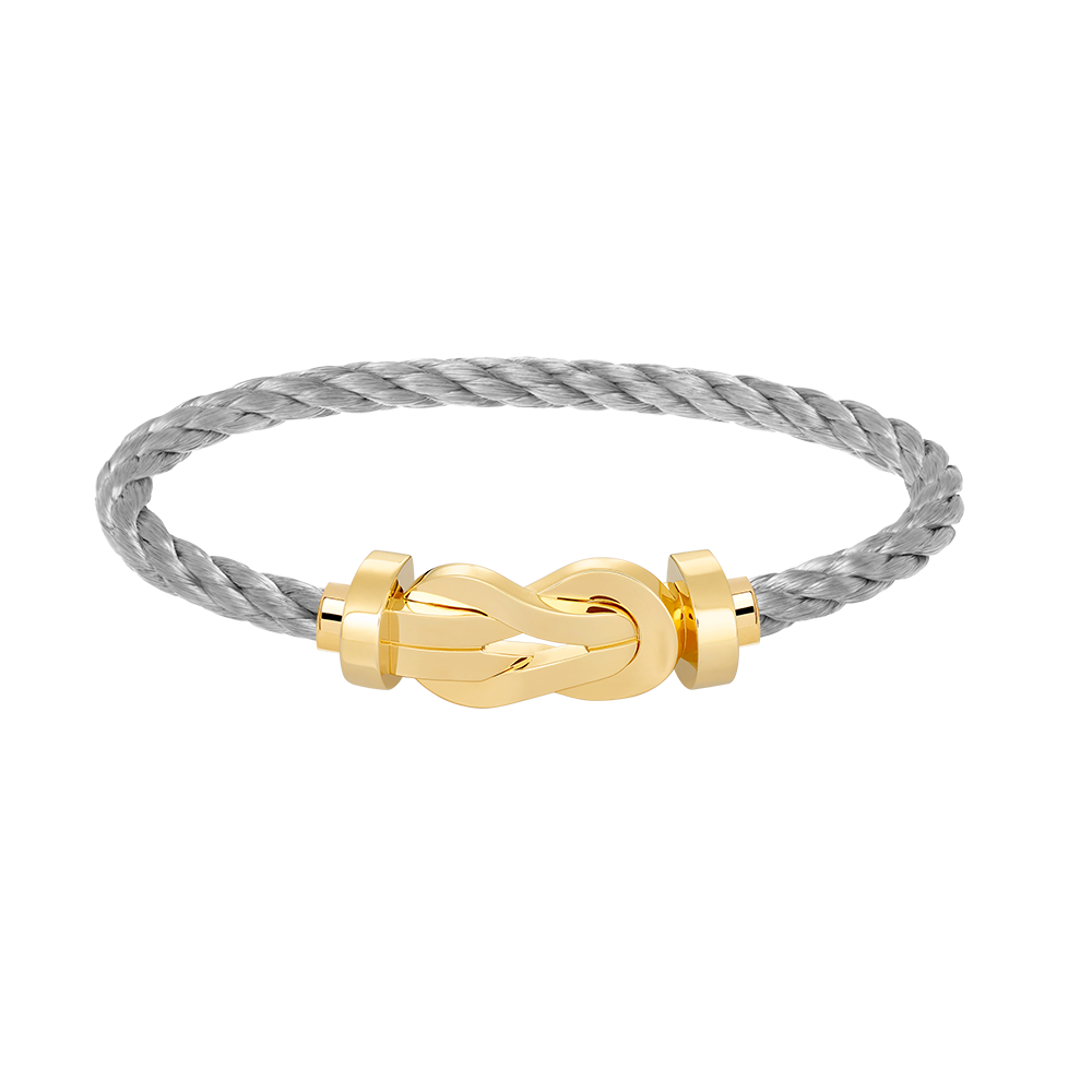 [Baslove]CHANCE GROSSES 8-FACH-ARMBAND MIT SCHNALLE, KEIN DIAMANT, GOLD