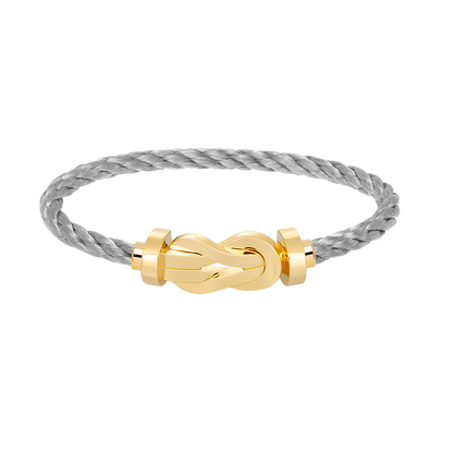 [Baslove]CHANCE GROSSES 8-FACH-ARMBAND MIT SCHNALLE, KEIN DIAMANT, GOLD