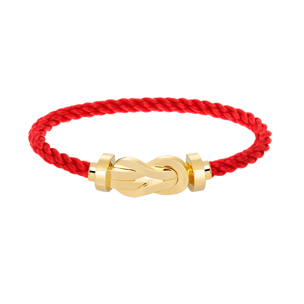 [Baslove]CHANCE GROSSES 8-FACH-ARMBAND MIT SCHNALLE, KEIN DIAMANT, GOLD