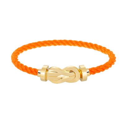 [Baslove]CHANCE GROSSES 8-FACH-ARMBAND MIT SCHNALLE, KEIN DIAMANT, GOLD