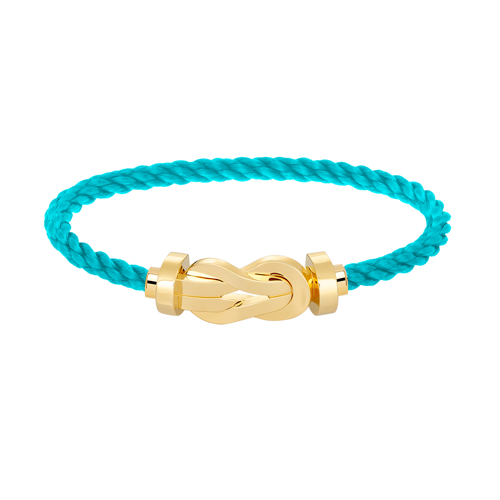 [Baslove]CHANCE GROSSES 8-FACH-ARMBAND MIT SCHNALLE, KEIN DIAMANT, GOLD