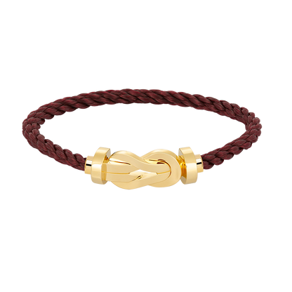 [Baslove]CHANCE GROSSES 8-FACH-ARMBAND MIT SCHNALLE, KEIN DIAMANT, GOLD