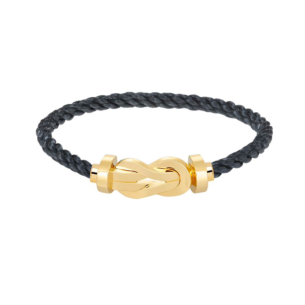 [Baslove]CHANCE GROSSES 8-FACH-ARMBAND MIT SCHNALLE, KEIN DIAMANT, GOLD