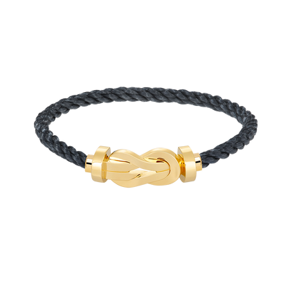 [Baslove]CHANCE GROSSES 8-FACH-ARMBAND MIT SCHNALLE, KEIN DIAMANT, GOLD