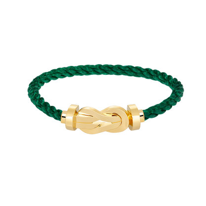 [Baslove]CHANCE GROSSES 8-FACH-ARMBAND MIT SCHNALLE, KEIN DIAMANT, GOLD