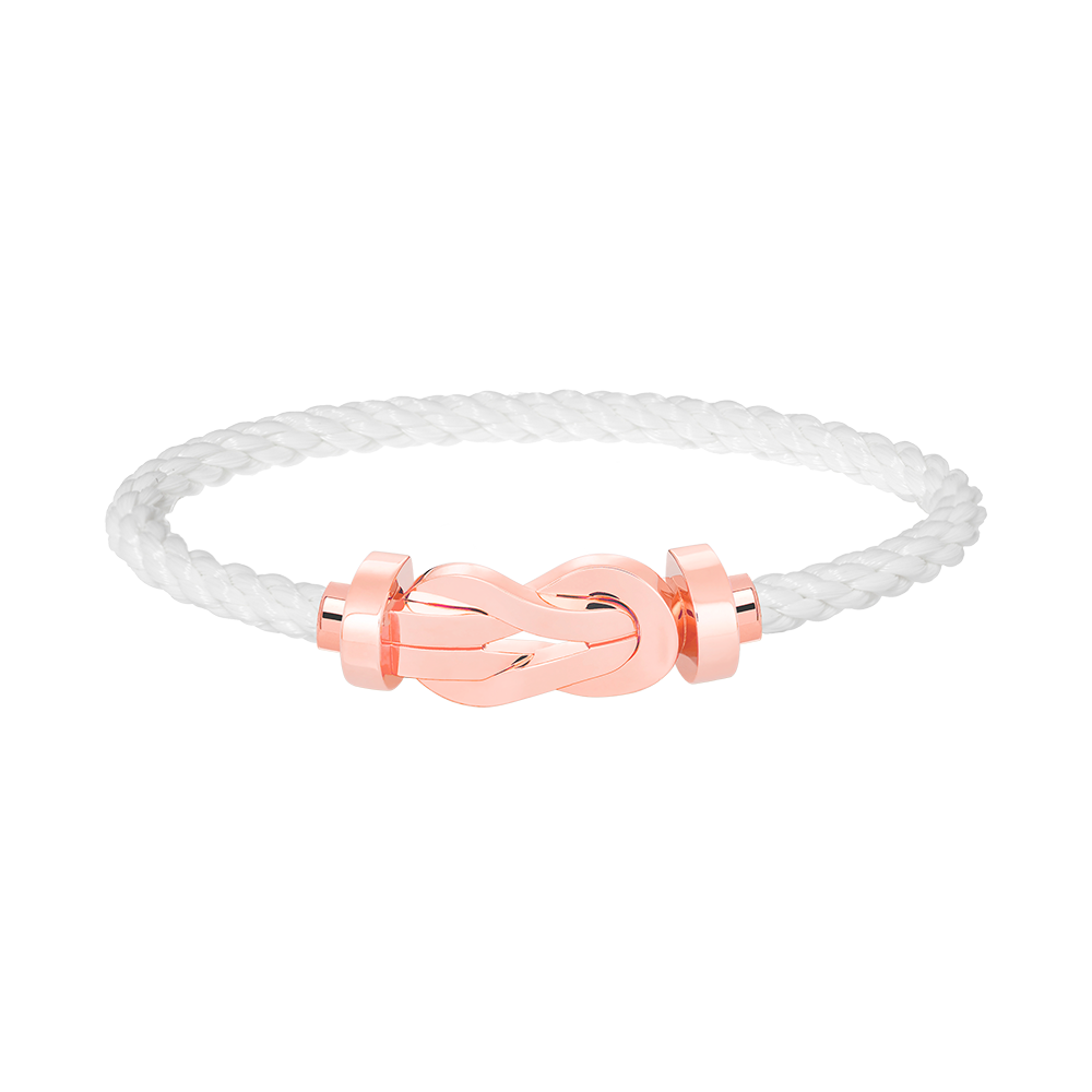 [Baslove]Chance großes Armband mit 8-stelliger Schnalle, ohne Diamanten, Roségold