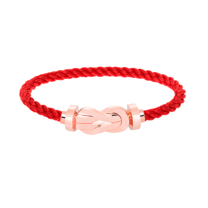 [Baslove]Chance großes Armband mit 8-stelliger Schnalle, ohne Diamanten, Roségold