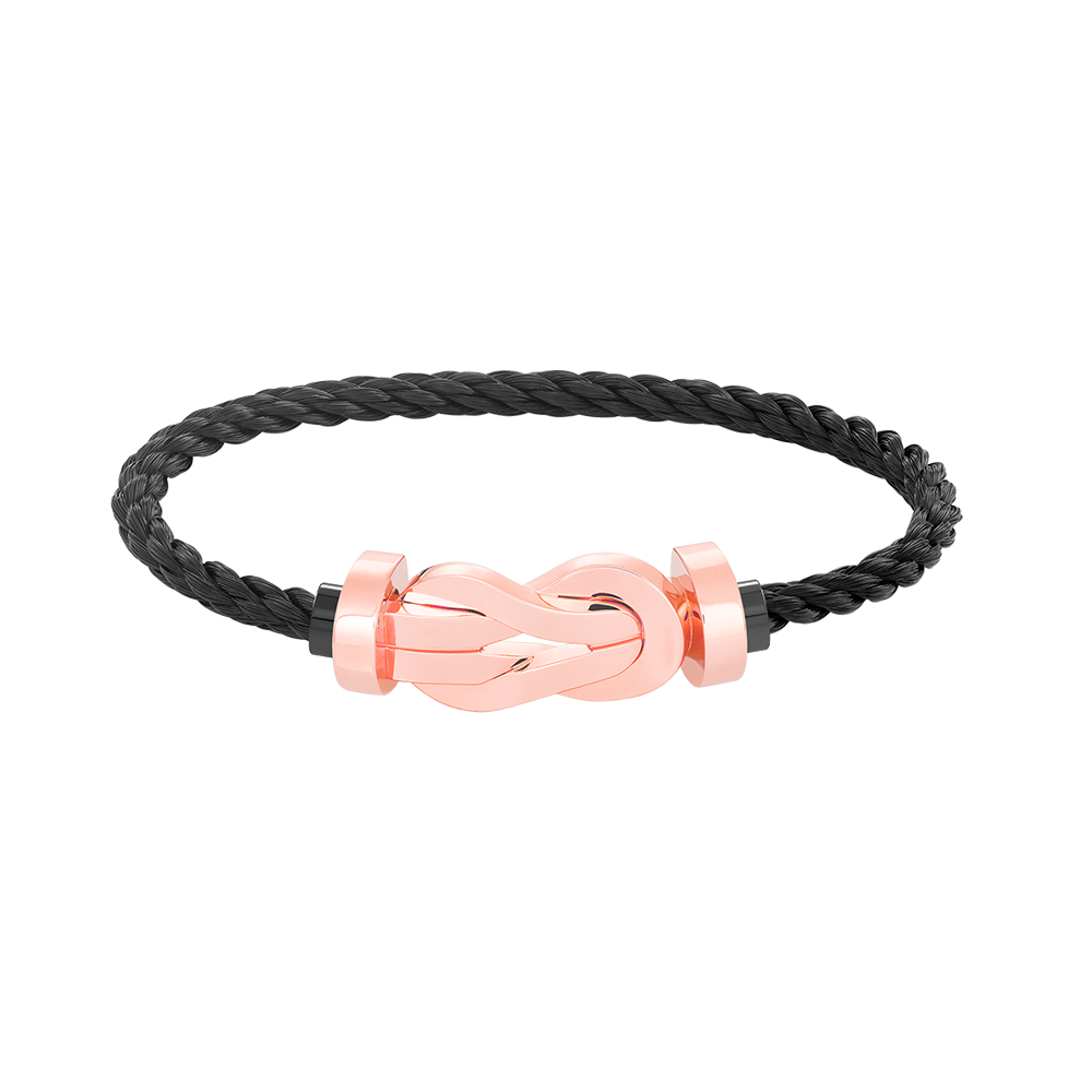 [Baslove]Chance großes Armband mit 8-stelliger Schnalle, ohne Diamanten, Roségold