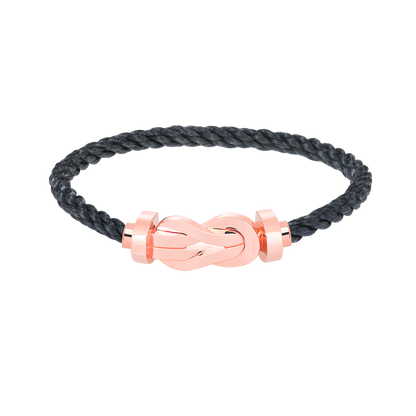 [Baslove]Chance großes Armband mit 8-stelliger Schnalle, ohne Diamanten, Roségold