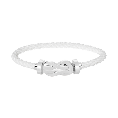 [Baslove]Chance große 8 Figur Schnalle keine Diamant Armband Silber