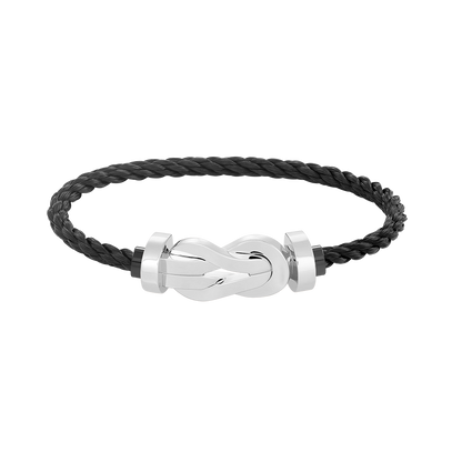 [Baslove]Chance große 8 Figur Schnalle keine Diamant Armband Silber