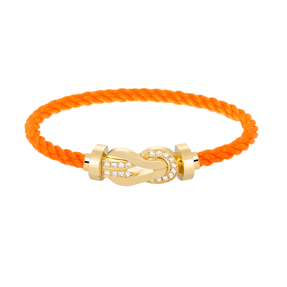 [Baslove]CHANCE GROSSES 8-FACH-SCHNALLE-HALBDIAMANT-ARMBAND GOLD