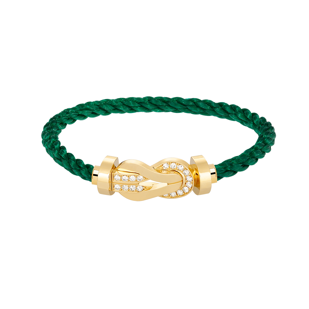 [Baslove]CHANCE GROSSES 8-FACH-SCHNALLE-HALBDIAMANT-ARMBAND GOLD