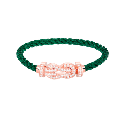 [Baslove]CHANCE GROSSES 8-FACH-ARMBAND MIT VOLLEN DIAMANTEN IN ROSÉGOLD