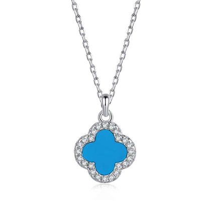 [Violet JW]Dainty Flower Shape Necklace