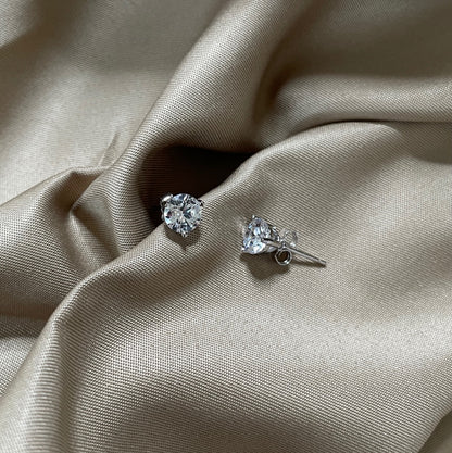 [Violet JW]Dainty Round Shape Earrings