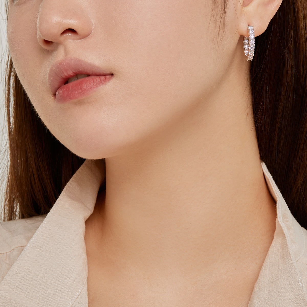[Violet JW]Unique Round Cut Daily Earrings