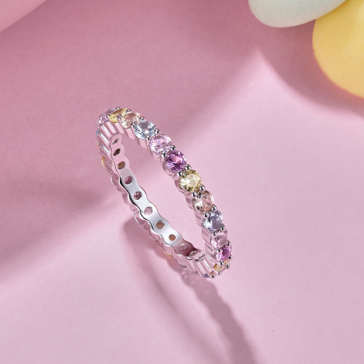[Violet JW]Dazzling Resplendent Round Cut Party Ring