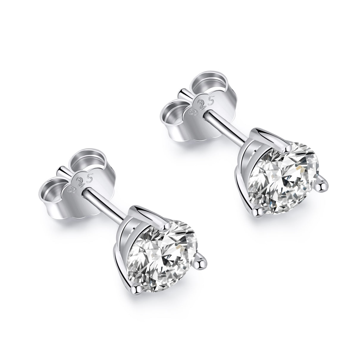 [Violet JW]Dainty Round Shape Earrings