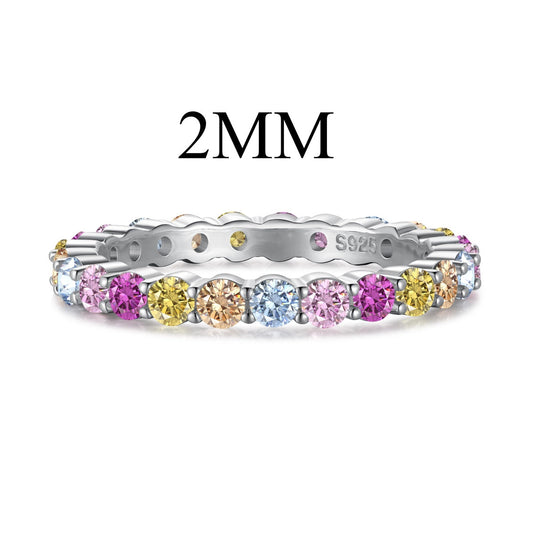 [Violet JW]Dazzling Resplendent Round Cut Party Ring