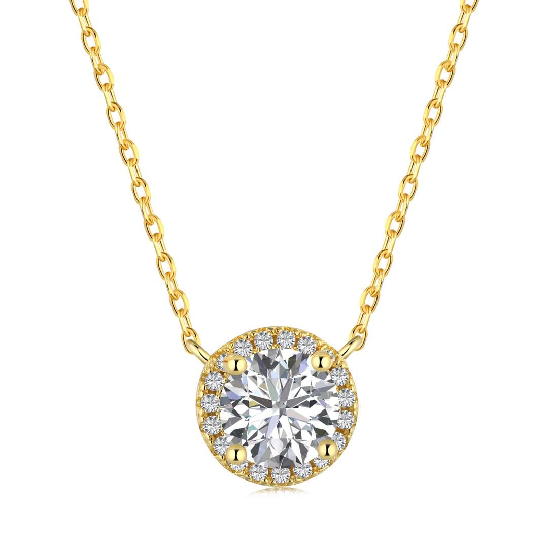 [Violet JW]Luxurious Round Cut Necklace
