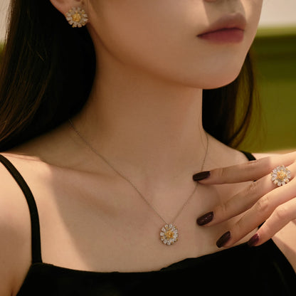 [Violet JW]Exquisite Daisy Necklace
