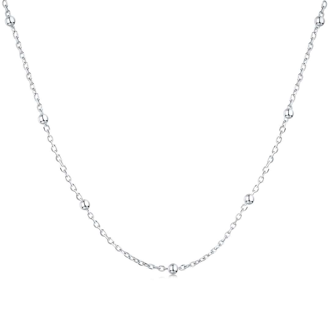 [Violet JW]Small Bead Clavicle Chain Simple Necklace