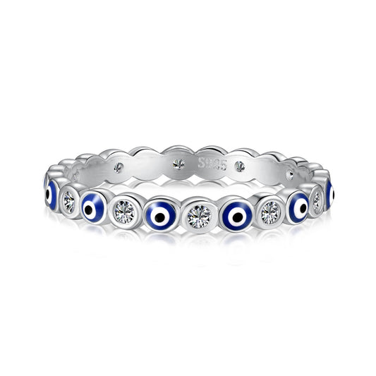 [Violet JW]Sparkling Vibrant Round Shape Daily Ring