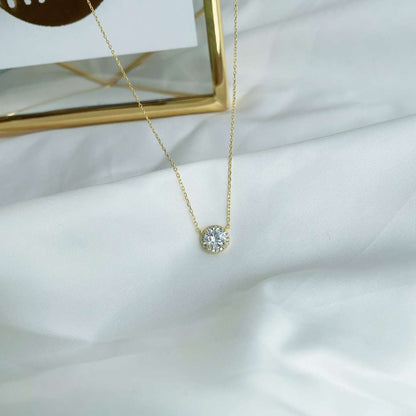 [Violet JW]Luxurious Round Cut Necklace