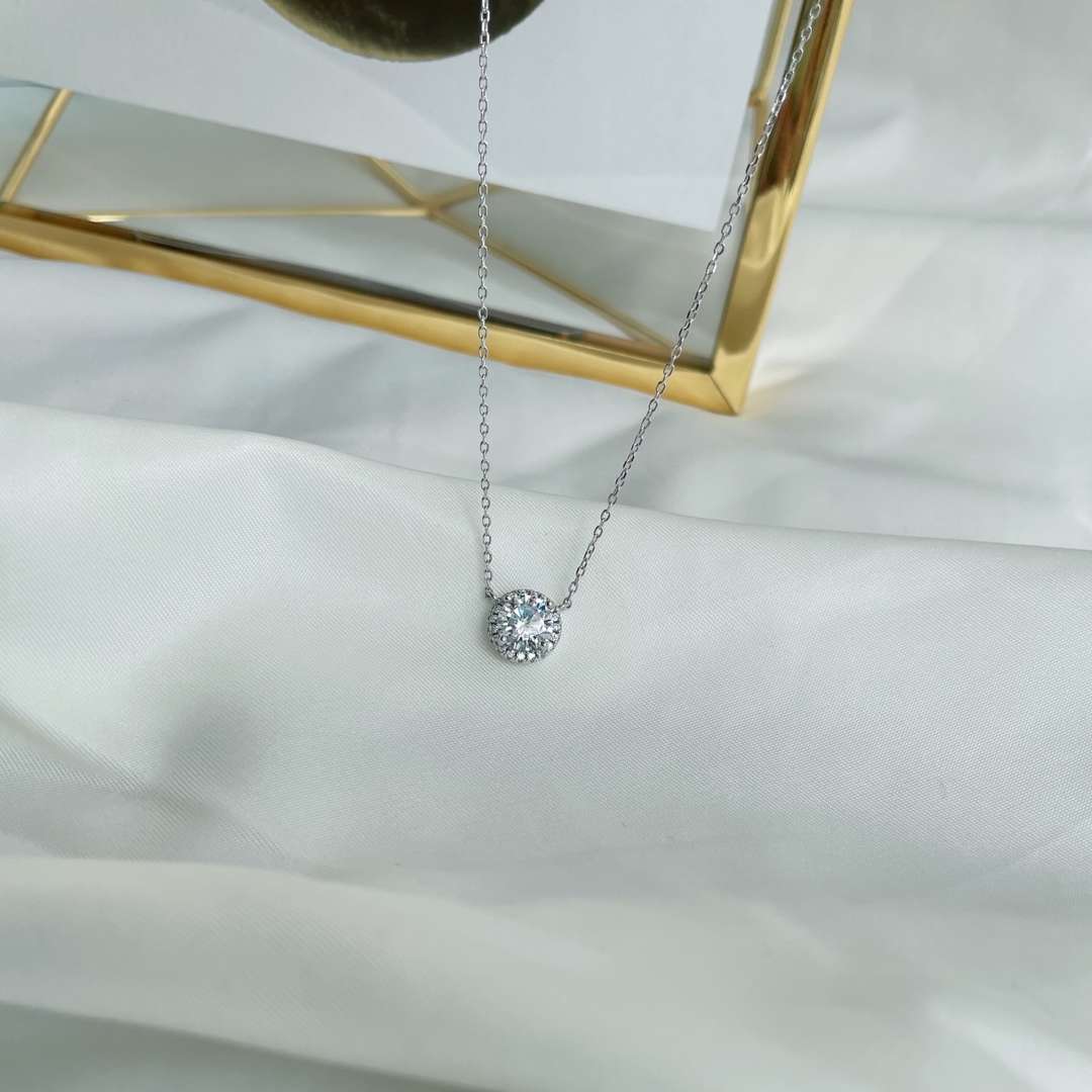 [Violet JW]Luxurious Round Cut Necklace