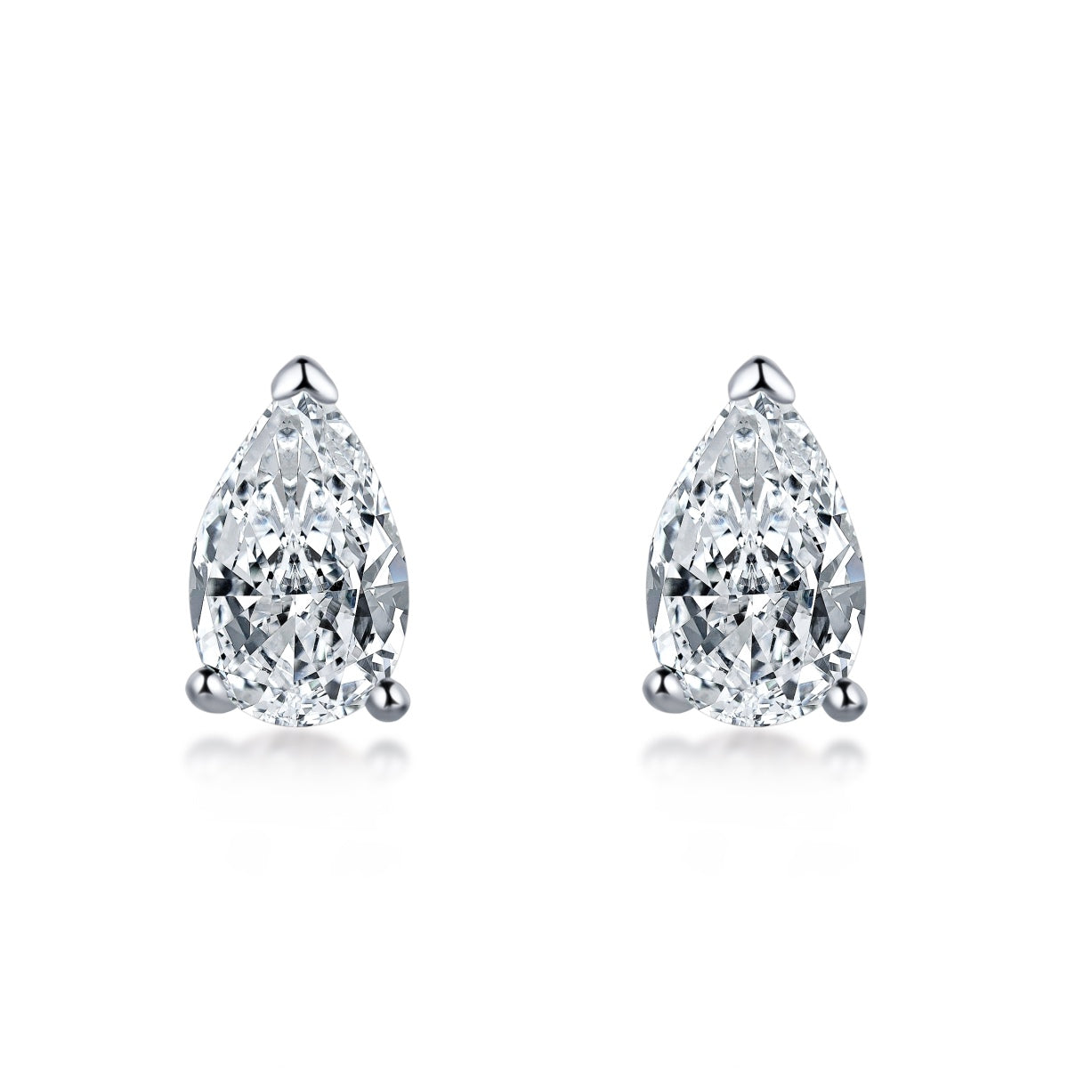 [Violet JW]Ornate Water Drop Shape Earrings