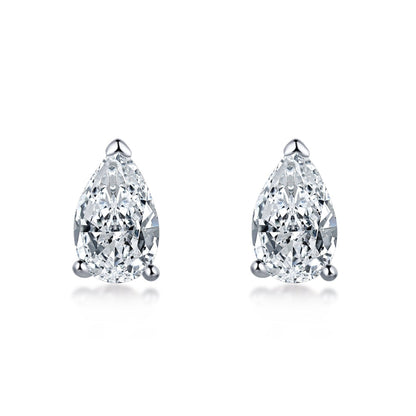 [Violet JW]Ornate Water Drop Shape Earrings