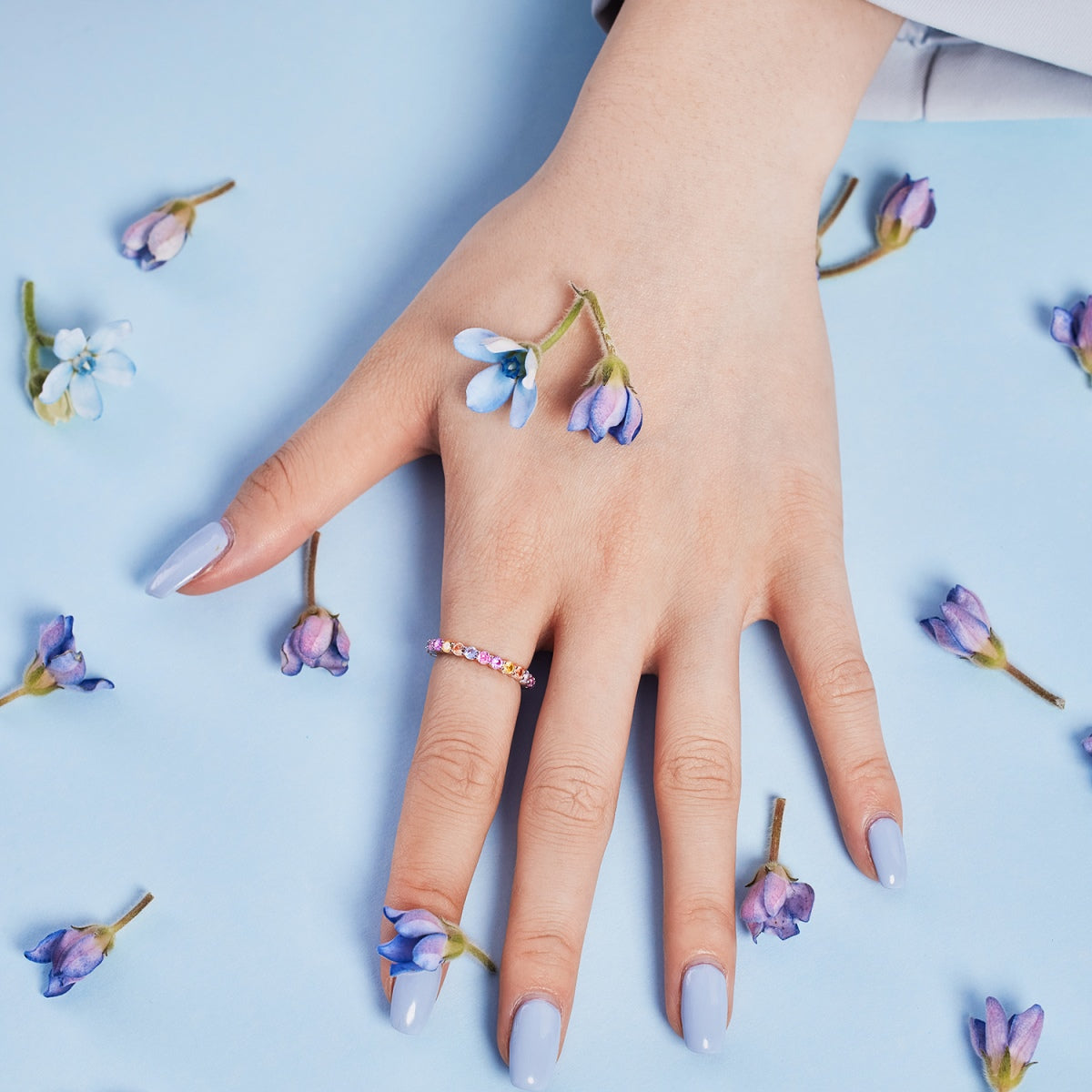 [Violet JW]Dazzling Resplendent Round Cut Party Ring