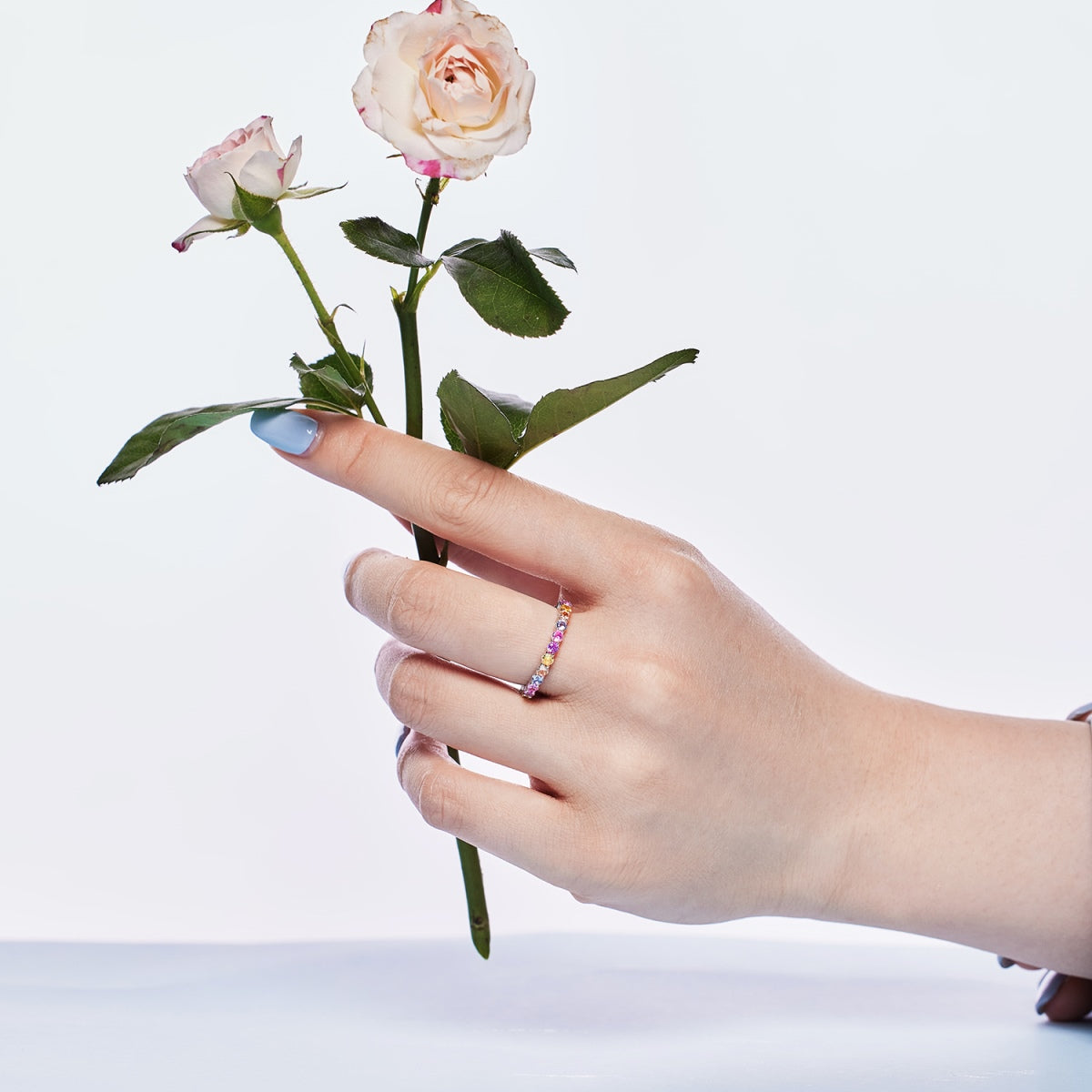 [Violet JW]Dazzling Resplendent Round Cut Party Ring