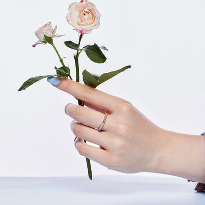 [Violet JW]Dazzling Resplendent Round Cut Party Ring