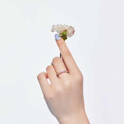 [Violet JW]Dazzling Resplendent Round Cut Party Ring