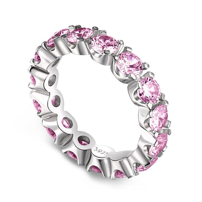 [Violet JW]Eternity Round Cut Tennis Ring