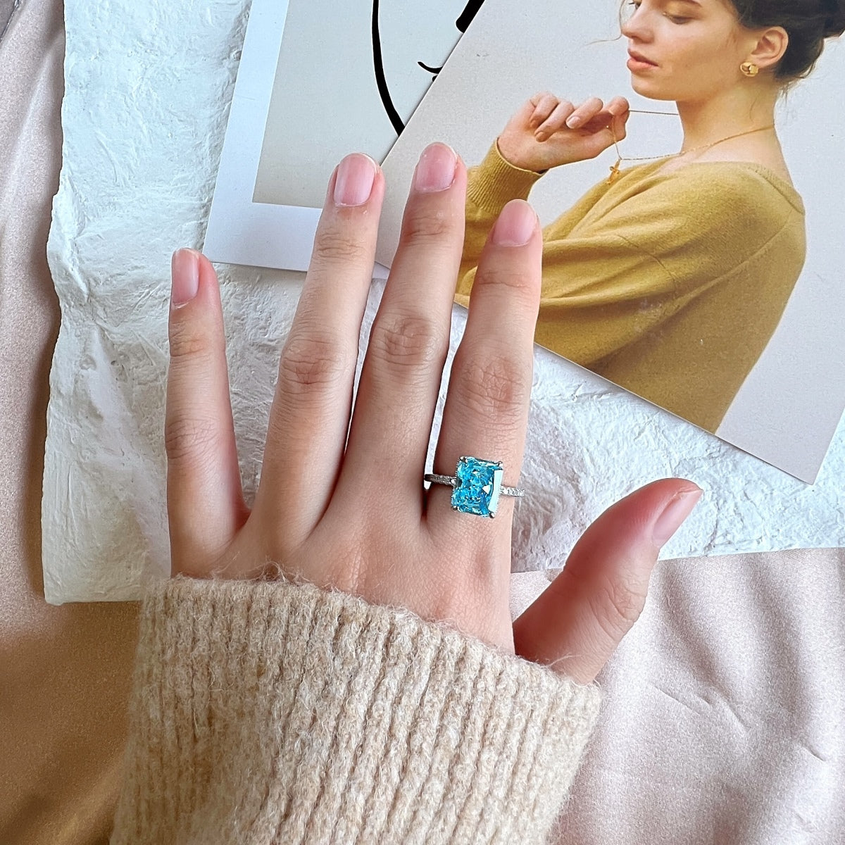 [Violet JW]4.0 Carat Luxurious Engagement Ring