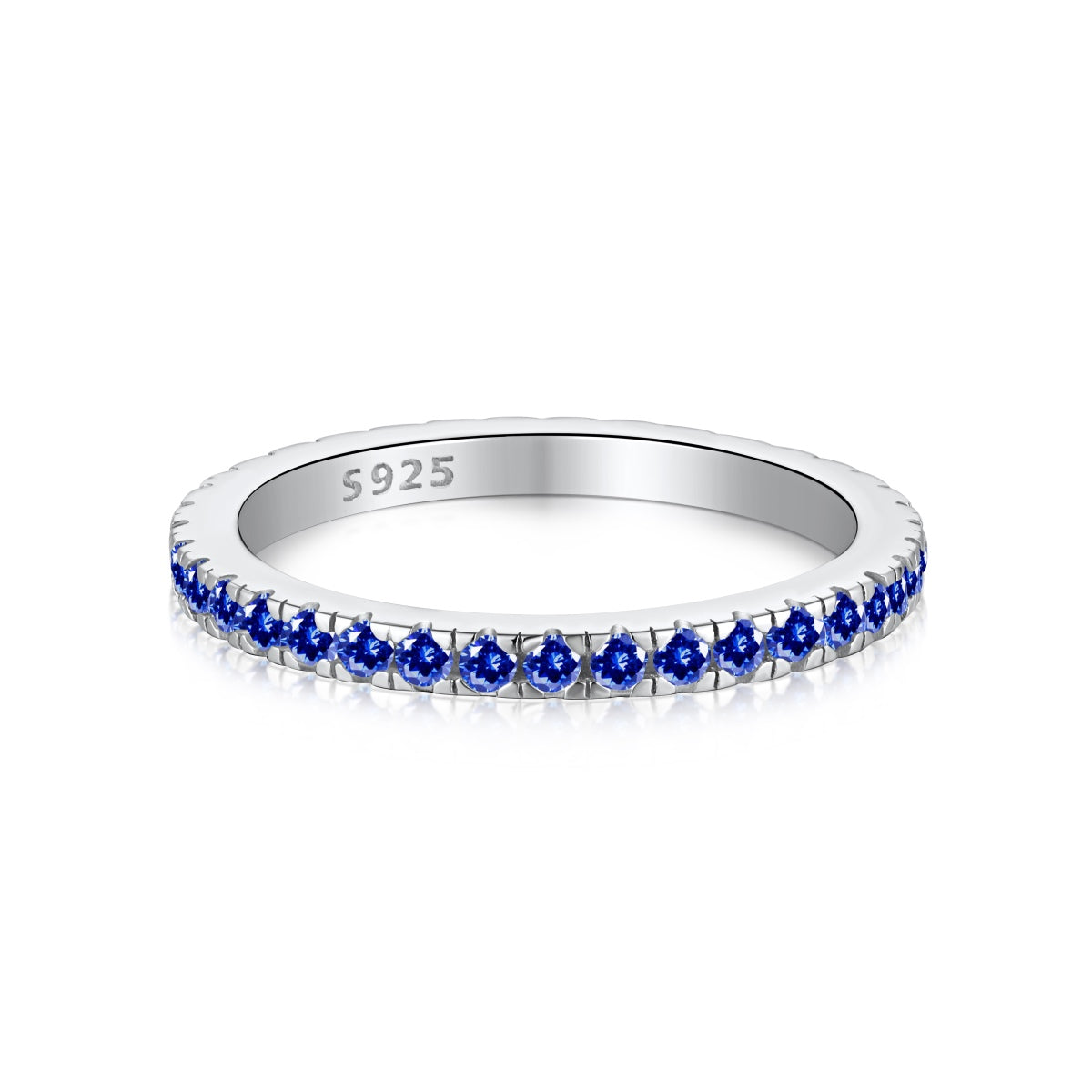 [Violet JW]Delicate Sparkling Round Cut Daily Ring