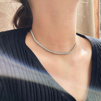 [Violet JW]Elegant Tennis Chain Necklace