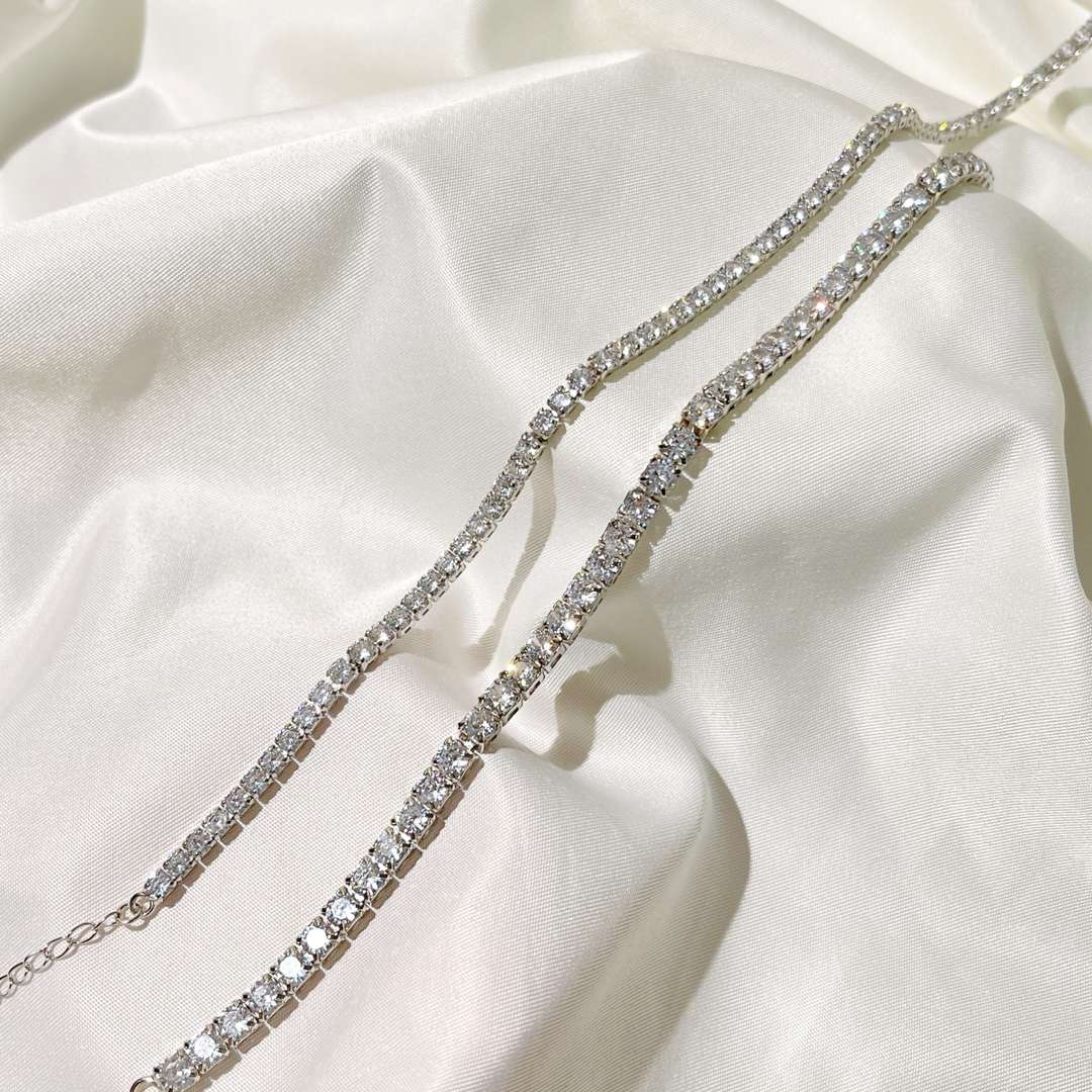 [Violet JW]Elegant Tennis Chain Necklace