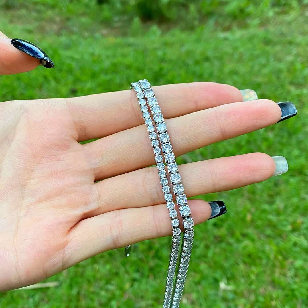 [Violet JW]Elegant Tennis Chain Necklace