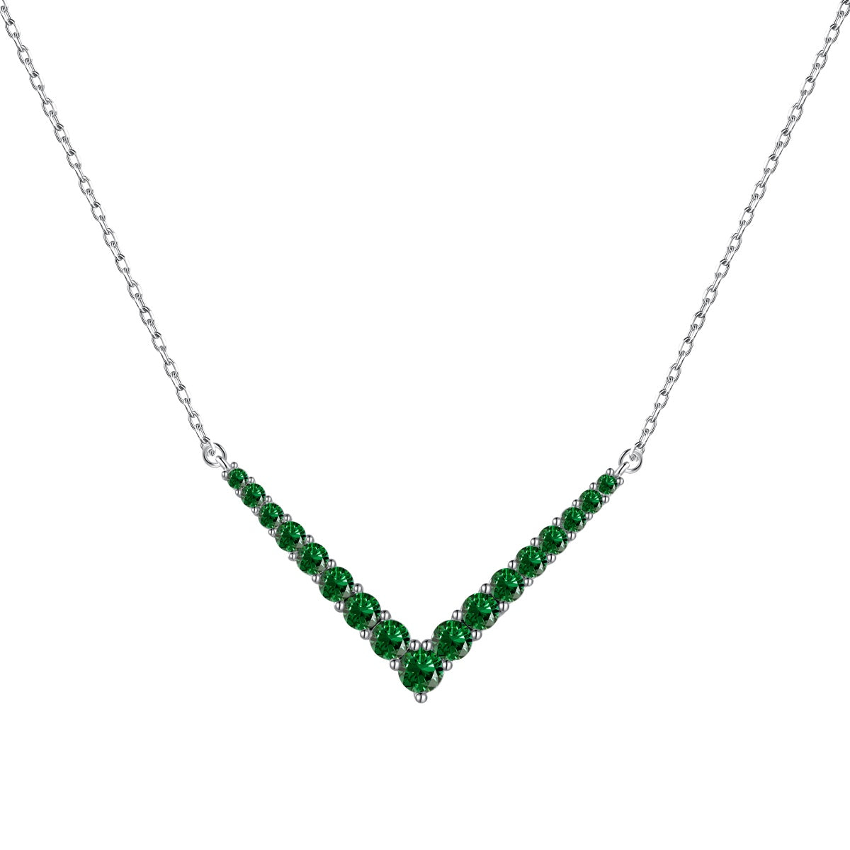 [Violet JW]Ornate Round Cut Necklace