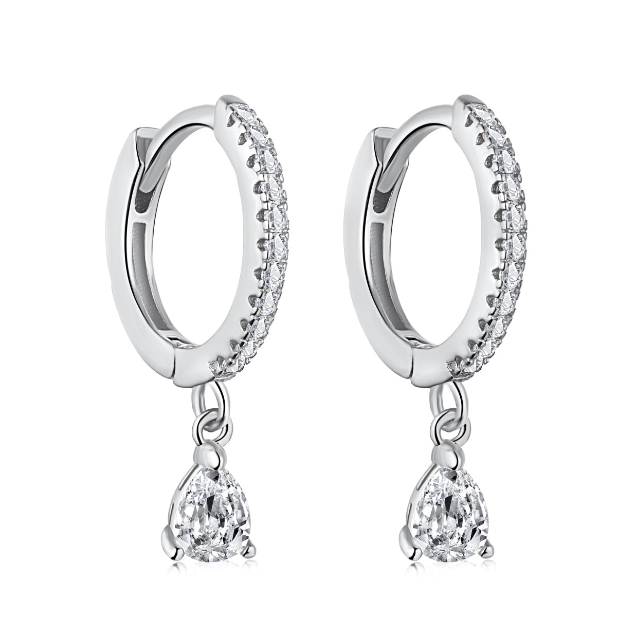 [Violet JW]Luxurious Geometric Drop Earrings