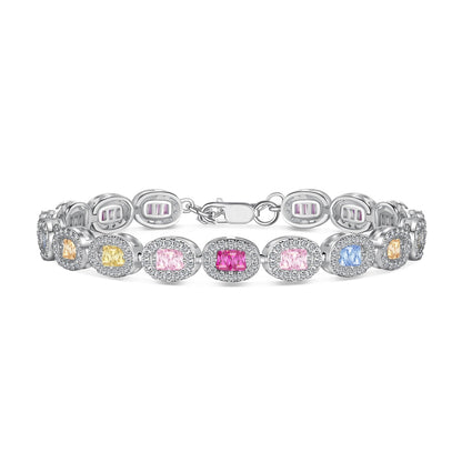 [Violet JW]Exquisite Ornate Emerald Cut Daily Bracelet