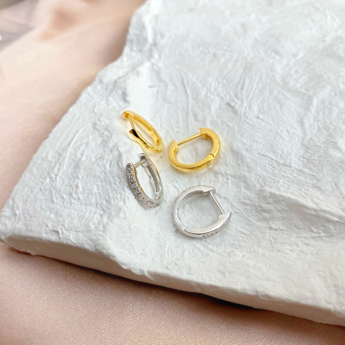 [Violet JW]Circle Versatile Earrings