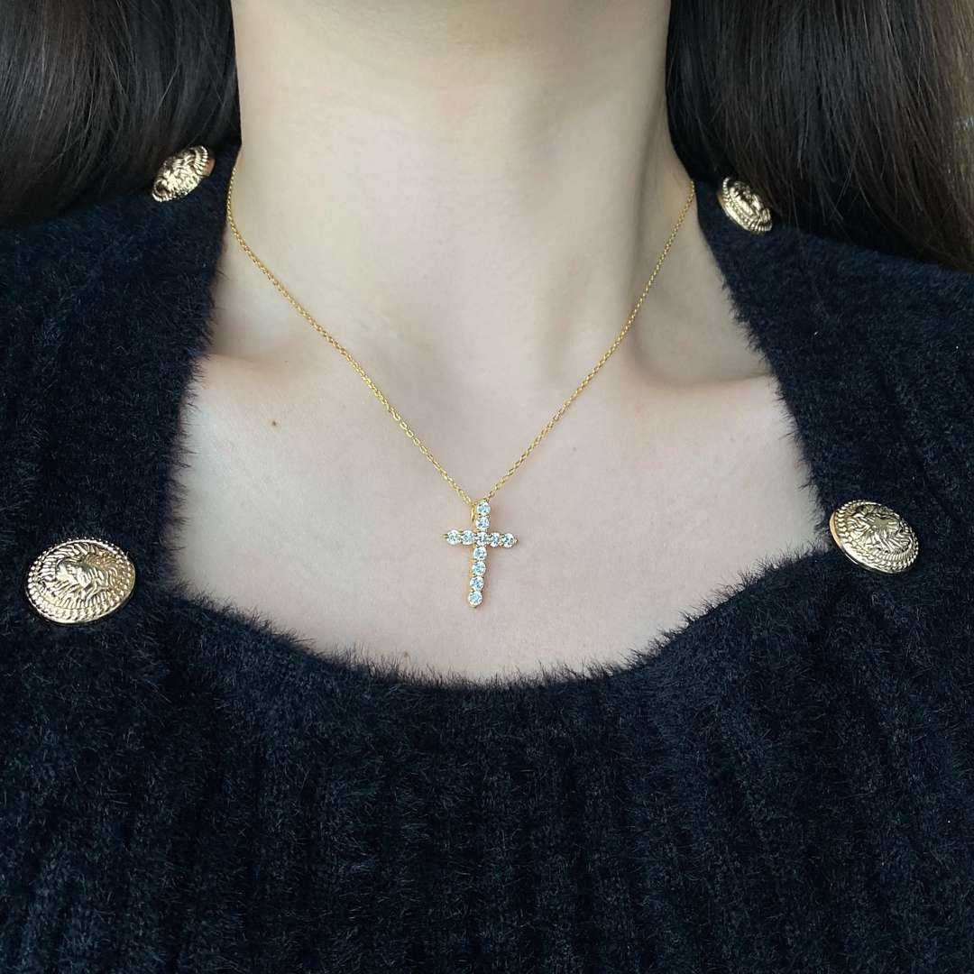 [Violet JW]Unique Cross Shape Necklace
