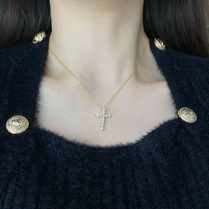 [Violet JW]Unique Cross Shape Necklace