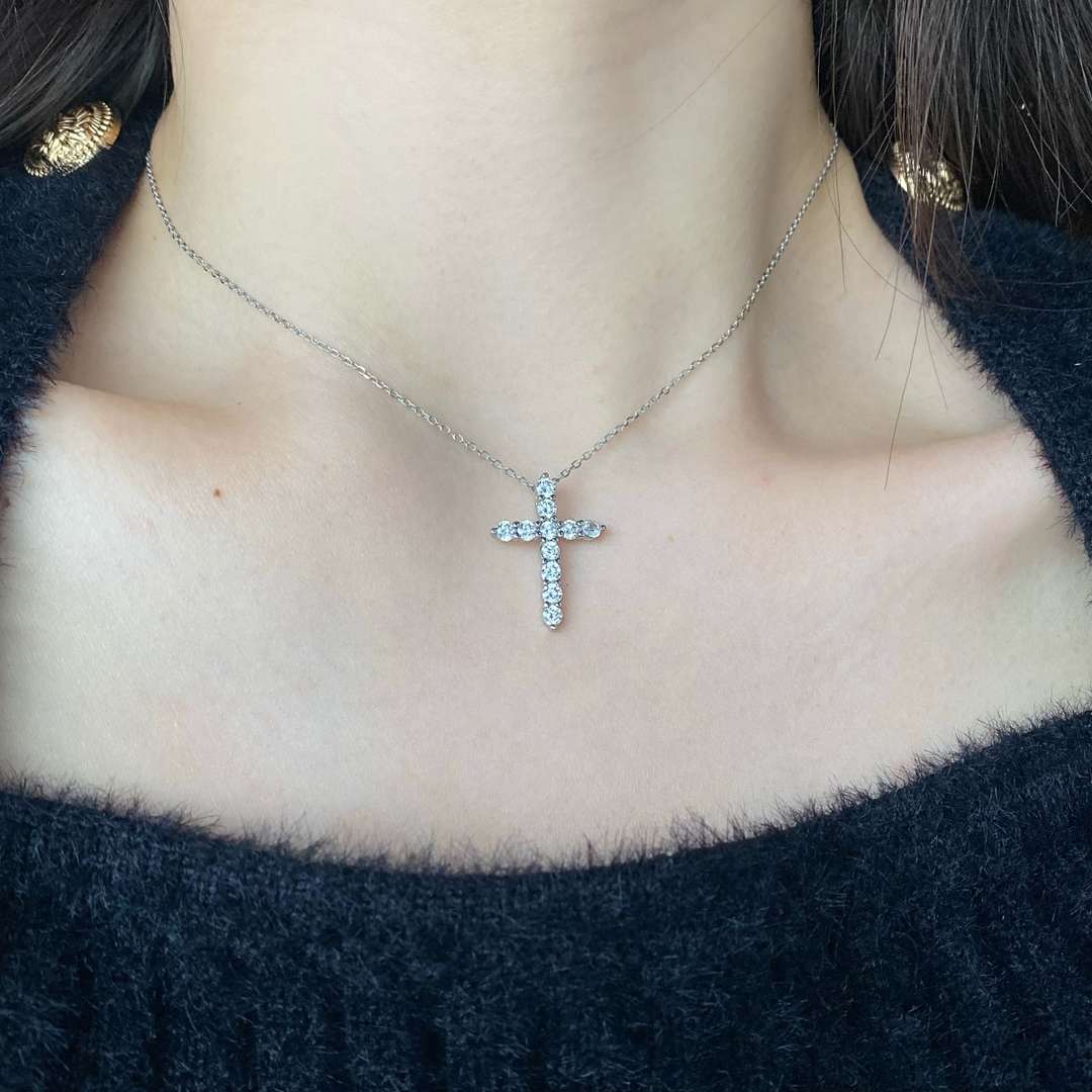 [Violet JW]Unique Cross Shape Necklace