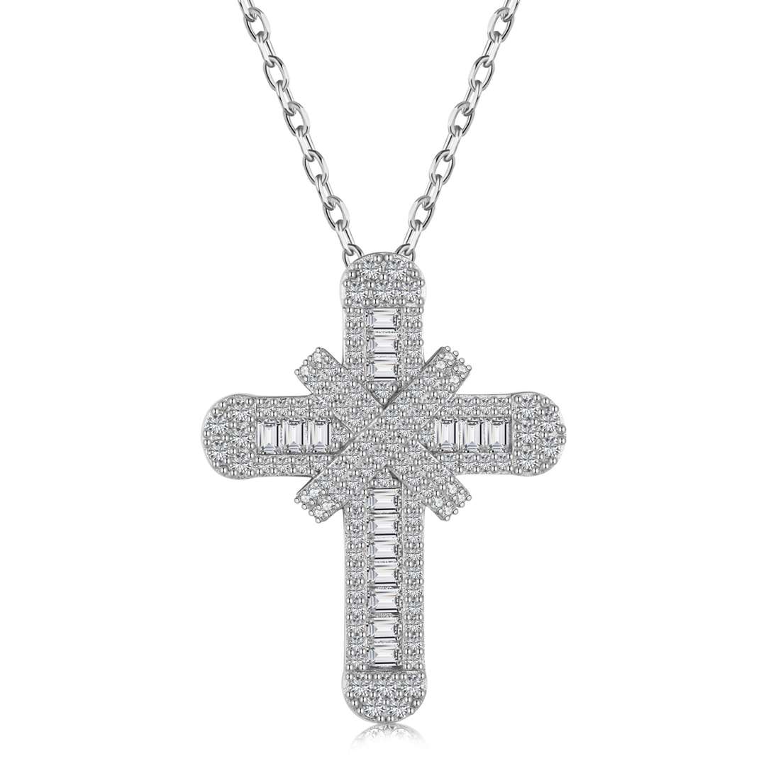 [Violet JW]Gypsophila With Dimonds Necklace
